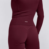 SoftMotion™ Mid Jacket with Gray Logo | Cherry Lacquer Purple