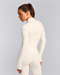 UnifiedMove™ Pocket Jacket with Reflective Logo | Marshmallow White