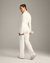 UnifiedMove Pocket Jacket with Reflective Logo | Marshmallow White