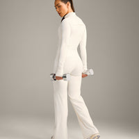 UnifiedMove Pocket Jacket with Reflective Logo | Marshmallow White