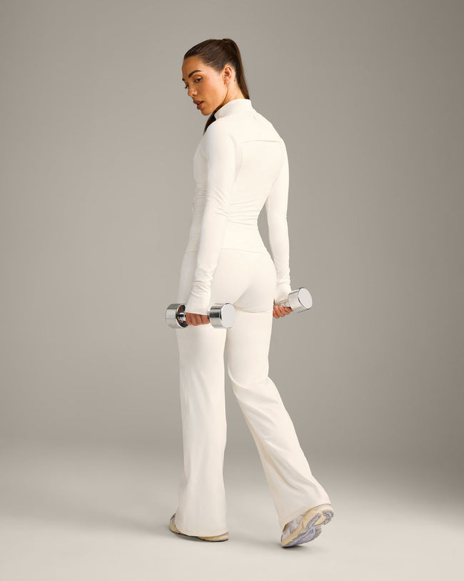 UnifiedMove Pocket Jacket with Reflective Logo | Marshmallow White