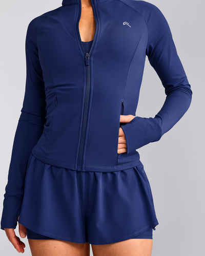 UnifiedMove™ Pocket Jacket with Reflective Logo | Varsity Blue