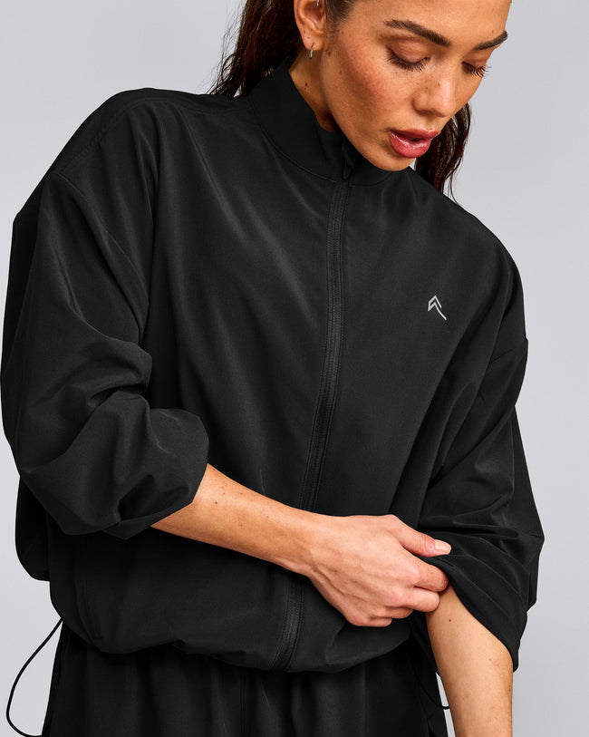 AirMove™ Jacket with Bonding with Reflective Logo | Black