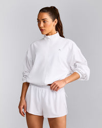 AirMove™ Jacket with Bonding with Reflective Logo | White