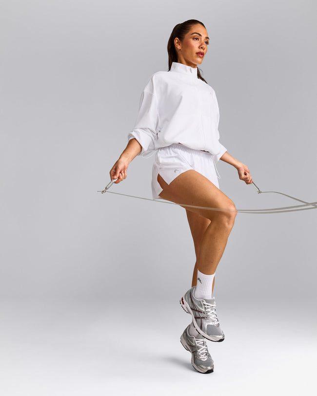 AirMove™ Jacket with Bonding with Reflective Logo | White