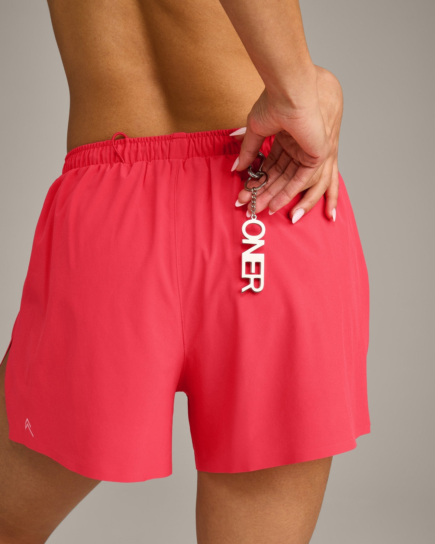 AirMove™ Lined Shorts 4" with Pocket and Reflective Logo | Charged Pink