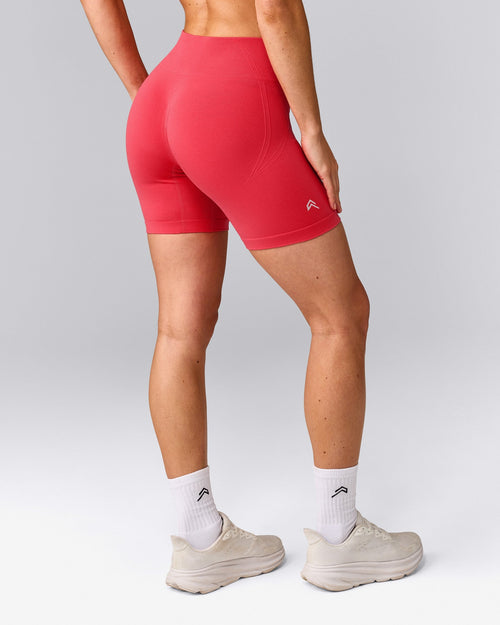 EffortlessLift™ Seamless Mid Rise Shorts | Charged Pink