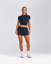 Oner Seamless Fitted Top | Light True Blue
