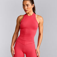 Oner Seamless Fitted Tank Top | Light Charged Pink