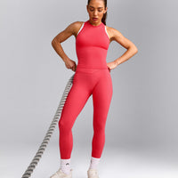 Oner Seamless Fitted Tank Top | Light Charged Pink