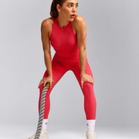 Oner Seamless Fitted Tank Top | Light Charged Pink