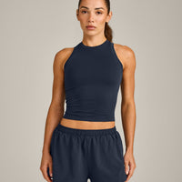 Oner Seamless Fitted Tank Top | Light True Blue
