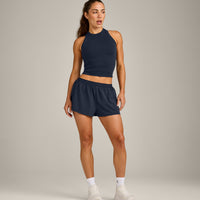 Oner Seamless Fitted Tank Top | Light True Blue