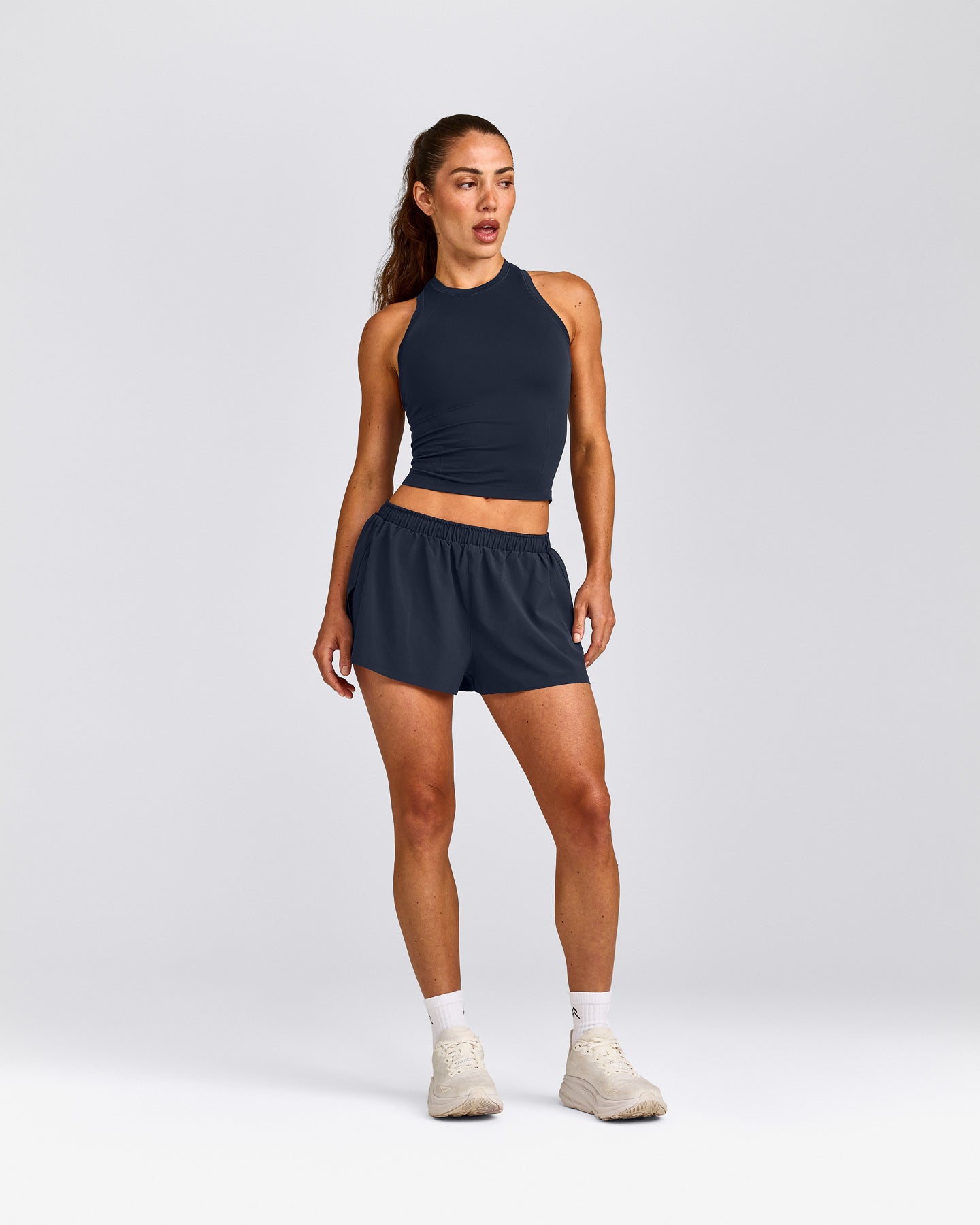 Oner Seamless Fitted Tank Top | Light True Blue