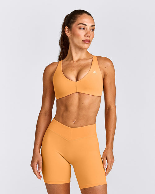 UnifiedMove™ Cross Back Sports Bra | Powdered Orange