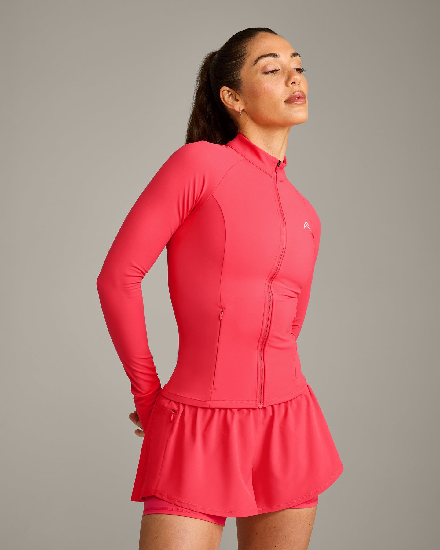 UnifiedMove™ Jacket with Reflective Logo | Charged Pink