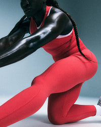 UnifiedMove™ Pocket Leggings with Bonding with Reflective Logo | Charged Pink