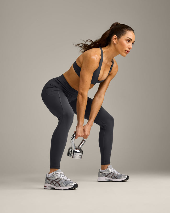 UnifiedMove™ Pocket Leggings with Bonding with Reflective Logo | Coal