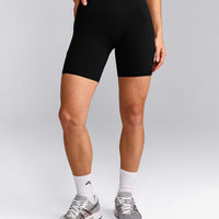 UnifiedMove™ Pocket Shorts 6" with Bonding with Reflective Logo | Black