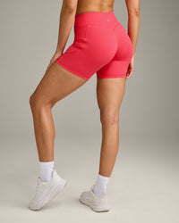 UnifiedMove™ Pocket Shorts 6" with Bonding with Reflective Logo | Charged Pink