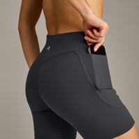 UnifiedMove™ Pocket Shorts 6" with Bonding with Reflective Logo | Coal