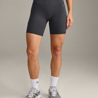 UnifiedMove™ Pocket Shorts 6" with Bonding with Reflective Logo | Coal