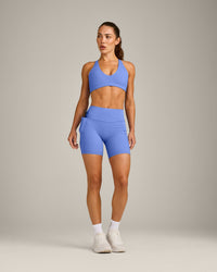 UnifiedMove™ Pocket Shorts 6" with Bonding with Reflective Logo | Glaucous Blue