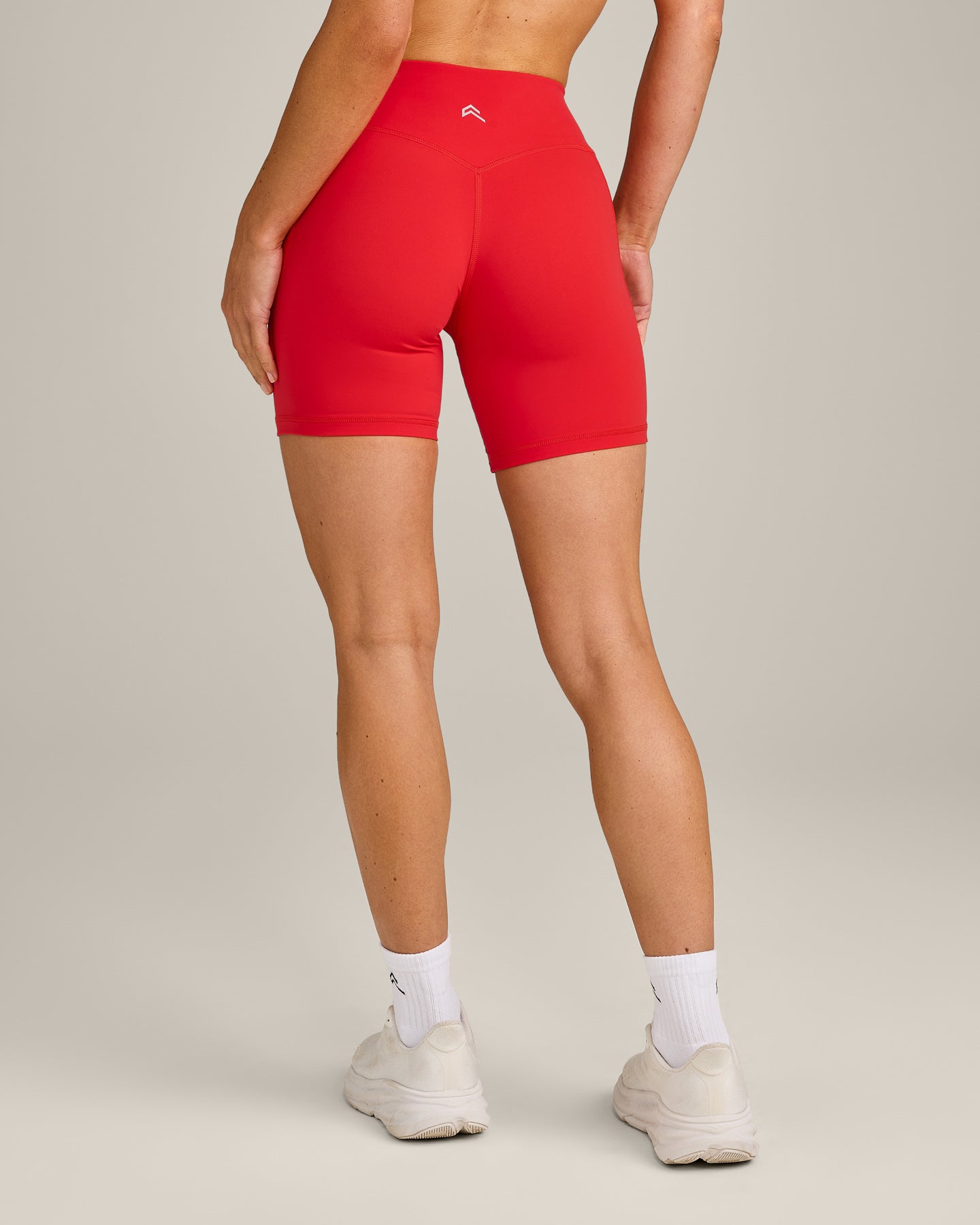 UnifiedMove™ Pocket Shorts 6" with Bonding with Reflective Logo | Muscle Mommy Red