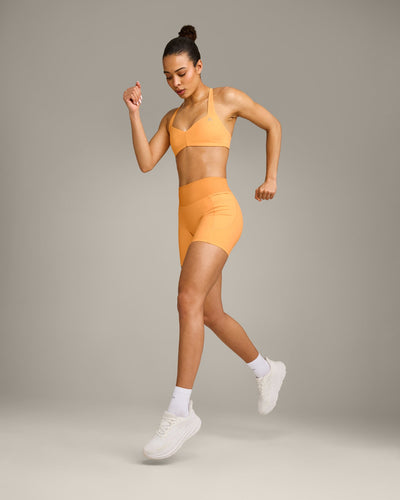 UnifiedMove™ Pocket Shorts 6" with Bonding with Reflective Logo | Powdered Orange