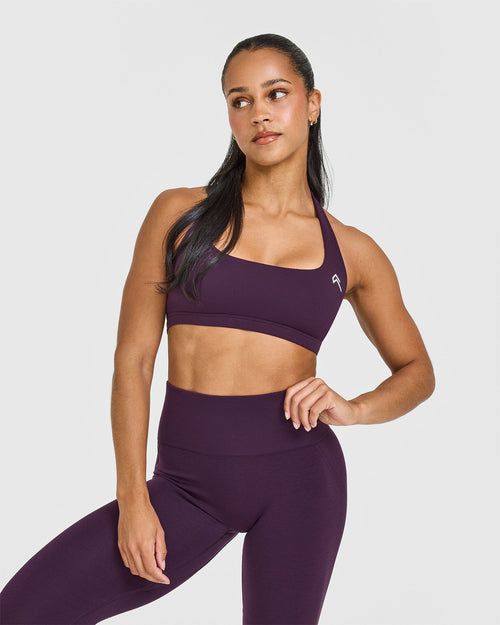 Oner Modal EasyLift™ Halter Bralette | Blackberry Purple