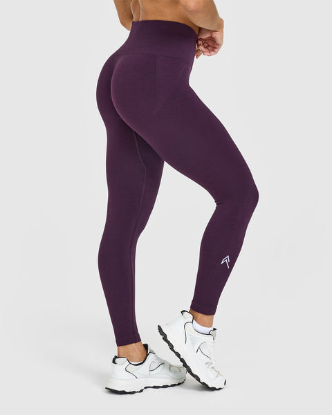 Exercise Leggings - Seamless - Blackberry Purple | Oner Active US
