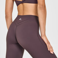 Unified Wrap Flared Bottoms | Dark Umber Brown