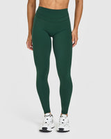 Unified High Waisted Leggings | Racing Green