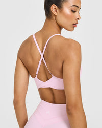 Unified Micro Bralette | Chalk Pink