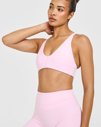 Unified Micro Bralette | Chalk Pink
