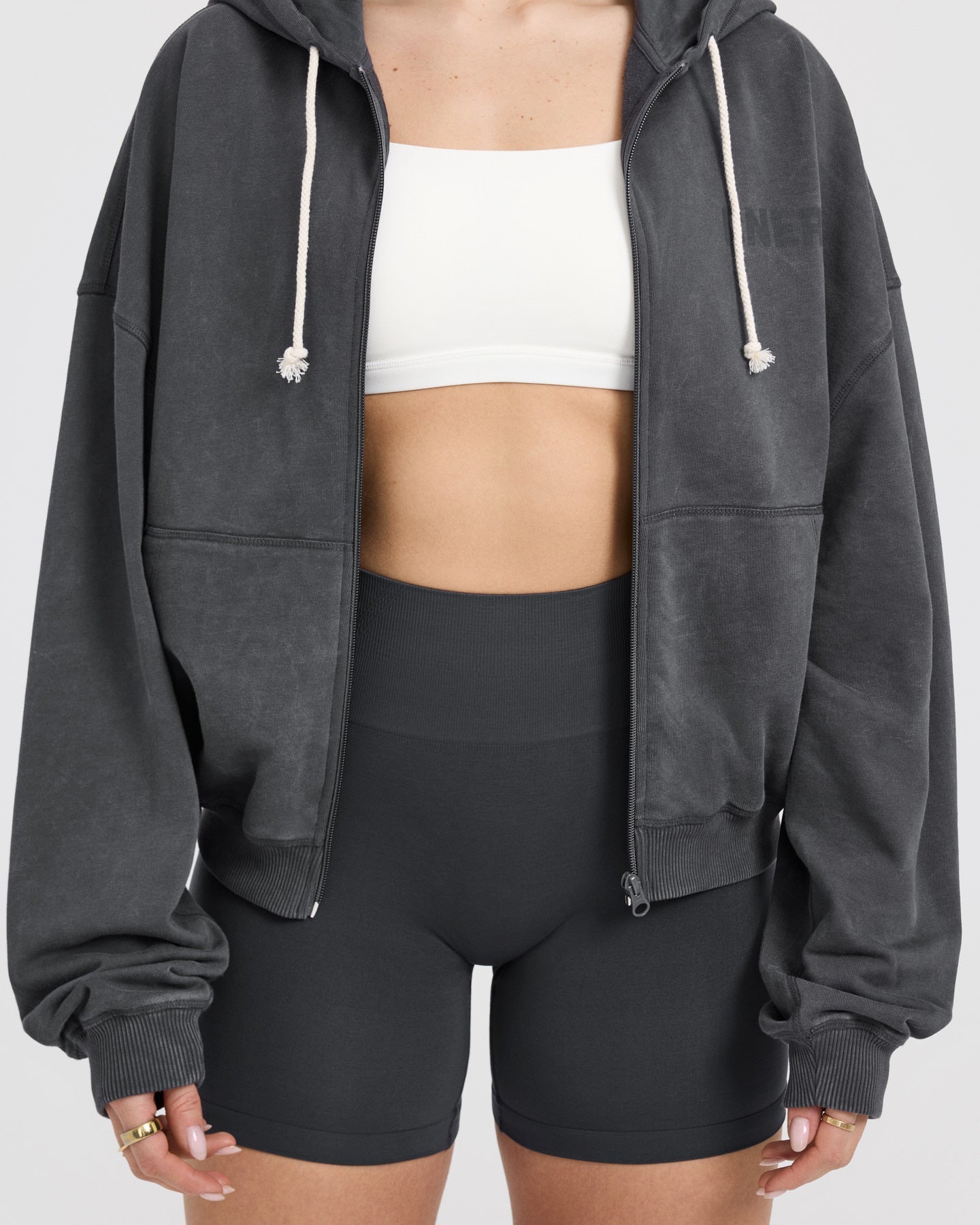 Cold Mountain Kids Oversized Zip-up Hoodie-Olive - NAS Trends