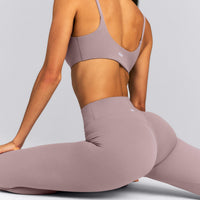 SoftMotion™ 3/4 Length Leggings New Branding | Dusty Purple