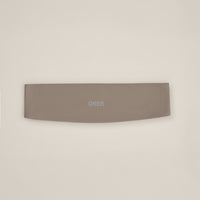 SoftMotion™ Headband with Gray Logo | Minky
