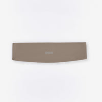 SoftMotion™ Headband with Gray Logo | Minky