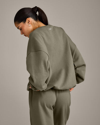 Foundations All Season Crew Neck Sweatshirt | Alpine Green