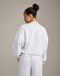 Foundations All Season Crew Neck Sweatshirt | Gray Marl