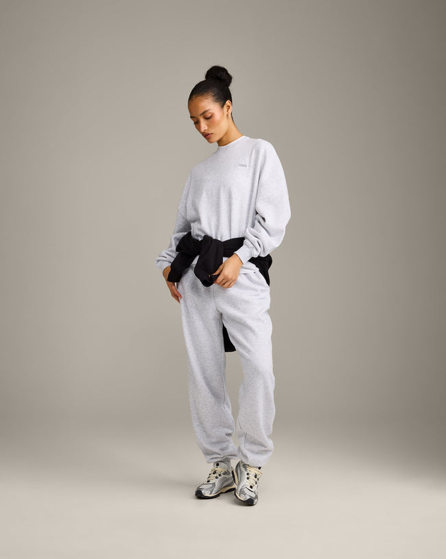 Foundations All Season Crew Neck Sweatshirt | Gray Marl