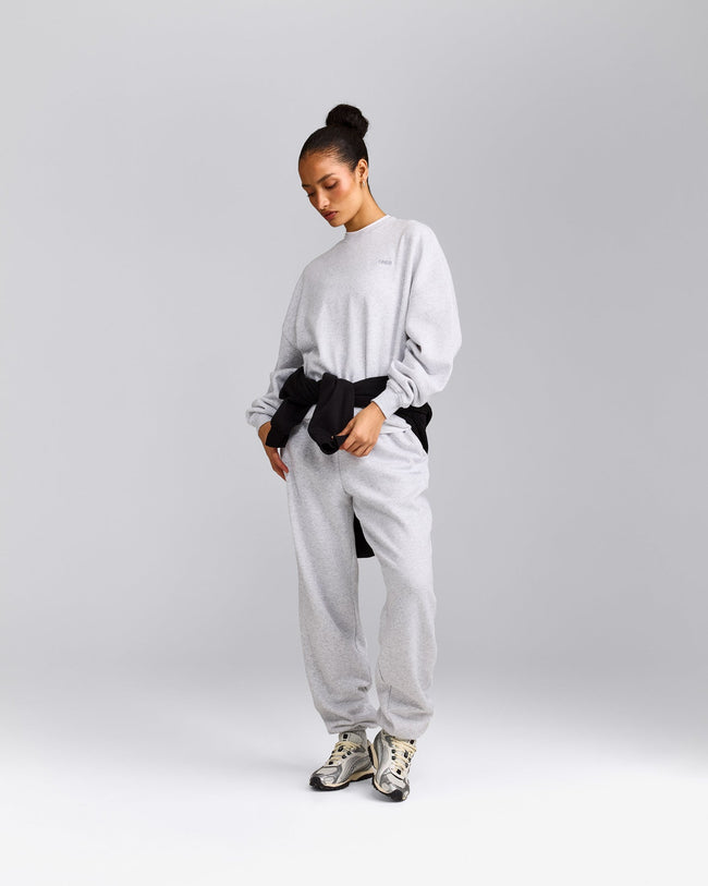 Foundations All Season Crew Neck Sweatshirt | Gray Marl