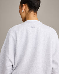Foundations All Season Crew Neck Sweatshirt | Gray Marl