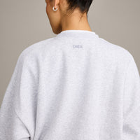 Foundations All Season Crew Neck Sweatshirt | Gray Marl