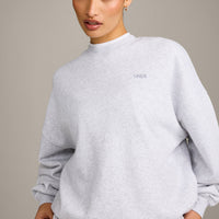 Foundations All Season Crew Neck Sweatshirt | Gray Marl
