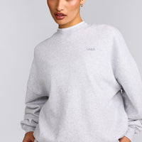 Foundations All Season Crew Neck Sweatshirt | Gray Marl