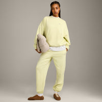 Foundations All Season Crew Neck Sweatshirt | Pastel Yellow