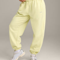 Foundations All Season Joggers | Pastel Yellow