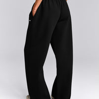 Foundations All Season Straight Leg Sweatpants | Black